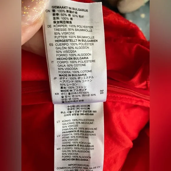 Sandro Mid-length Lace Skirt Red Sz 2 - Picture 13 of 13